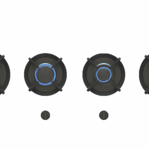 PITT Integrated Burners - Danau - Black