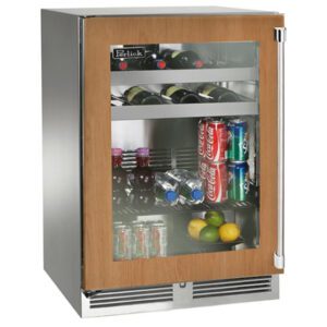 Perlick - Signature Series Beverage Center, Panel Ready Glass Door
