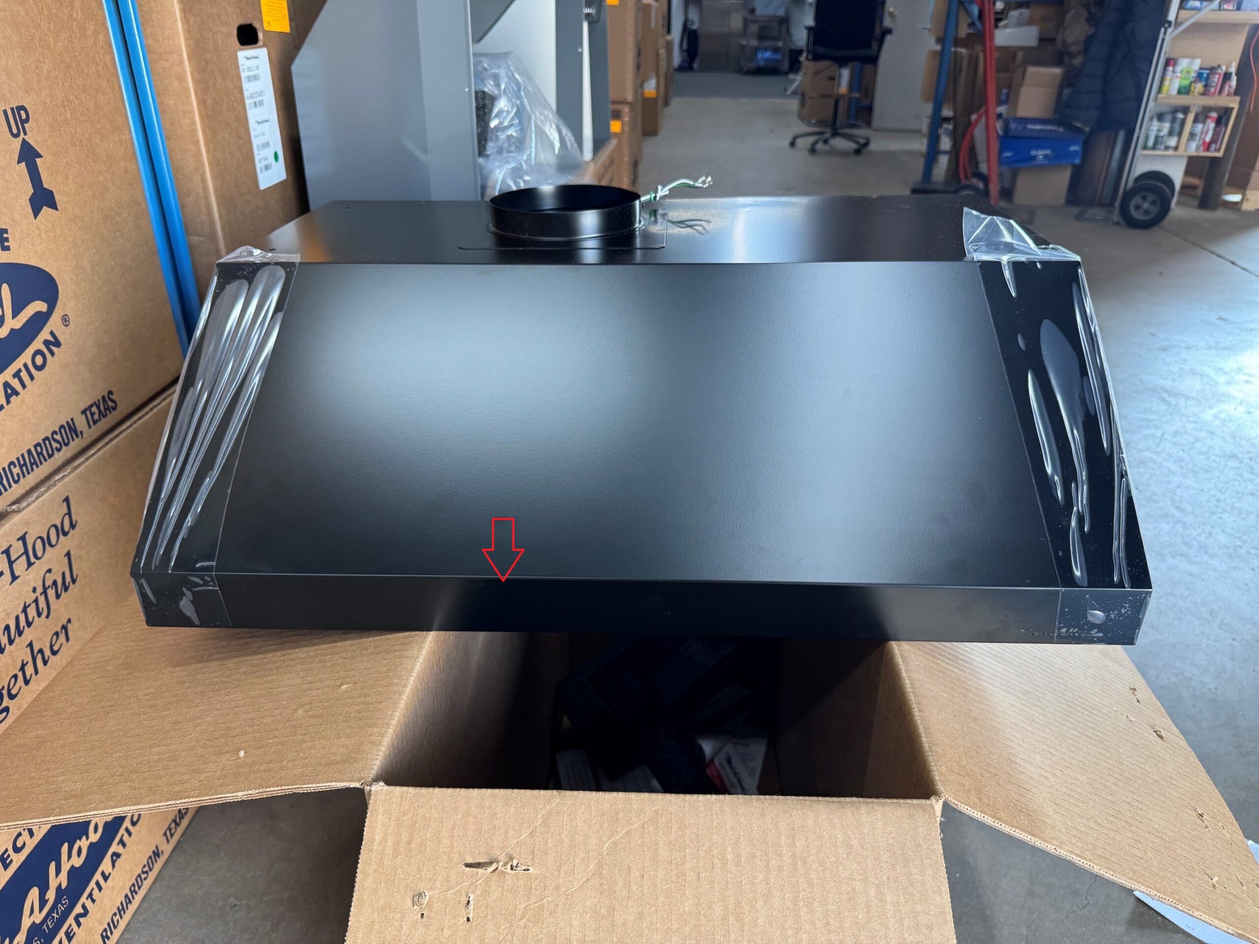 VAH - 30" wide, 300 CFM, Black