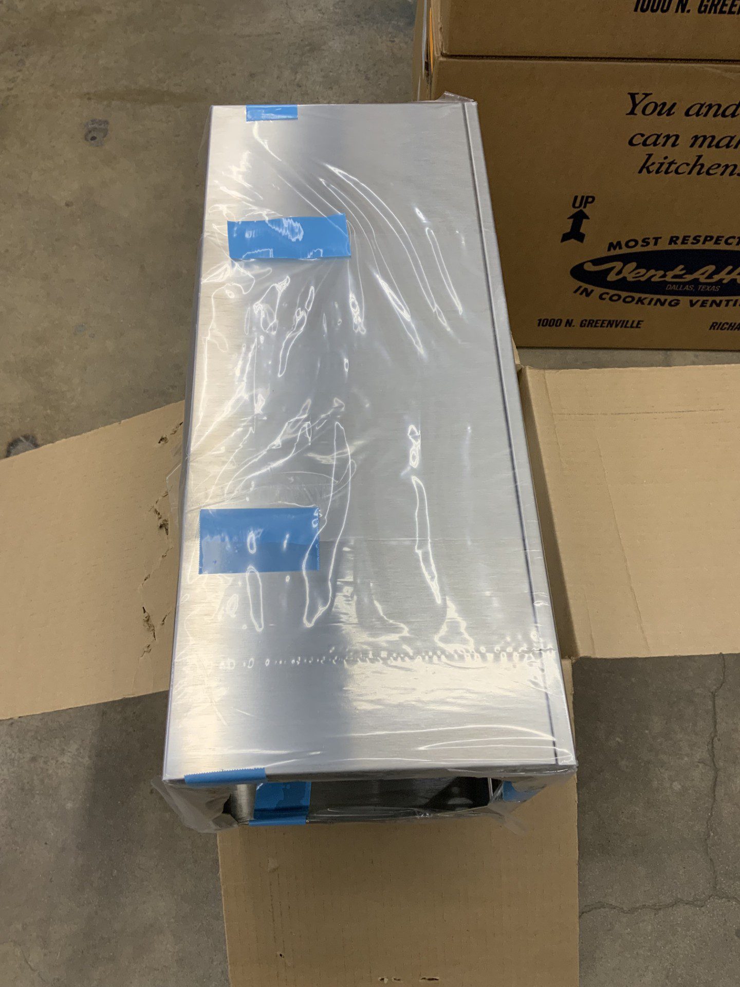 VAH - DUCT COVER 10"W x 10"D x 24"T, Stainless Steel - Image 3